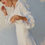 Blusa Hibiscus perfil - Primavera-Verano, colección inspirada en Bali, lookbook