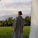 Guardapolvo Vichy espalda - Primavera-Verano, colección inspirada en Bali, lookbook