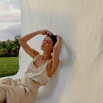 Top saten perfil - Primavera-Verano, colección inspirada en Bali, lookbook