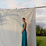 Vestido Munduk perfil - Primavera-Verano, colección inspirada en Bali, lookbook