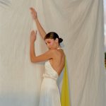 Vestido Pura perfil - Primavera-Verano, colección inspirada en Bali, lookbook