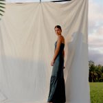 Vestido Tenganan perfil - Primavera-Verano, colección inspirada en Bali, lookbook