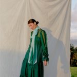 Vestido Ubud perfil - Primavera-Verano, colección inspirada en Bali, lookbook